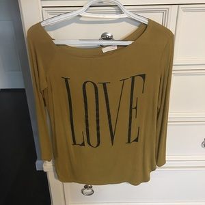 Boutique Off Shoulder Top